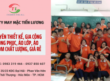 Cùng May mặc Tiến Lương khám phá 4 bước tự tay thiết kế áo lớp cực đơn giản