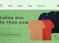 Xưởng may áo thun Quận 3, áo thun nam Tiến Lương giá rẻ, chất lượng