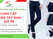 Cơ sở cung cấp quần tây nam giá rẻ - chất lượng tại khu vực Quận 7