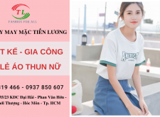 Tiến Lương - Chuyên thiết kế, gia công, sỉ lẻ áo thun nữ cùng bạn thay đổi cuộc sống