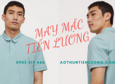 Thiết kế, gia công, sỉ lẻ áo thun Polo nam nữ quận Tân Bình - May mặc Tiến Lương