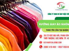 Xưởng may áo thun nhóm giá rẻ theo yêu cầu tại quận bình tân